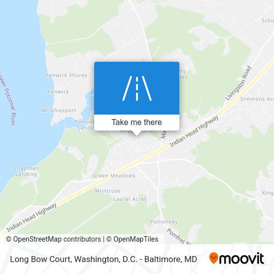 Long Bow Court map