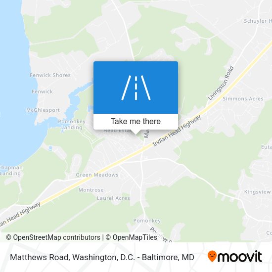 Mapa de Matthews Road