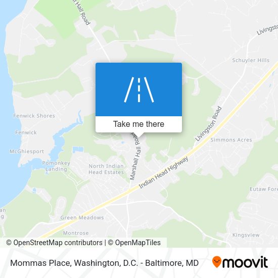 Mapa de Mommas Place