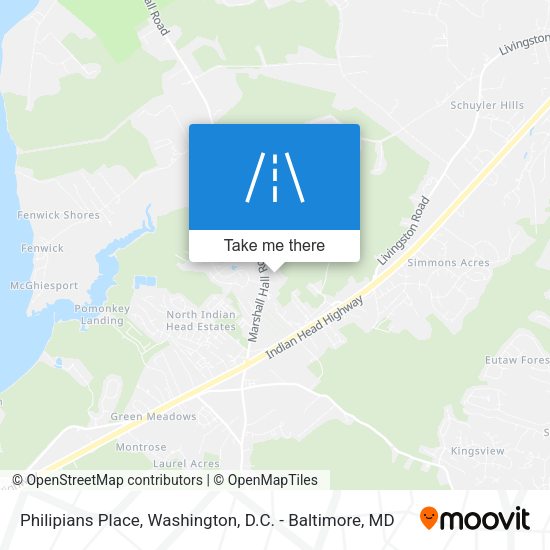 Philipians Place map