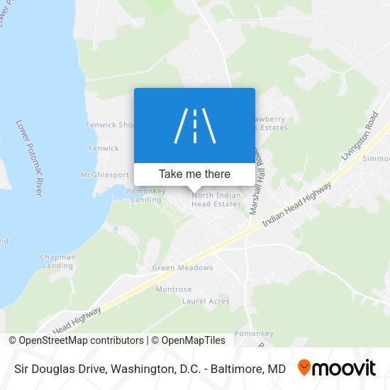 Sir Douglas Drive map