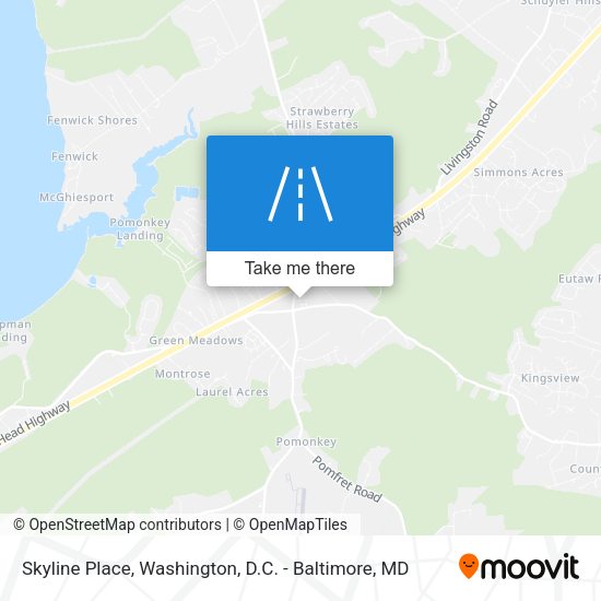 Mapa de Skyline Place