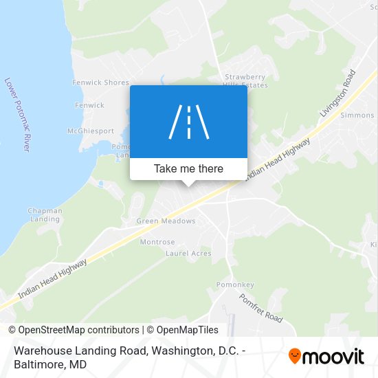 Mapa de Warehouse Landing Road