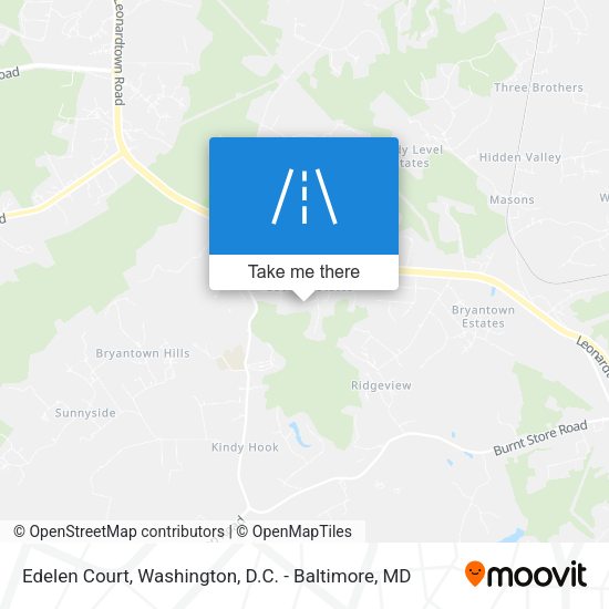 Edelen Court map