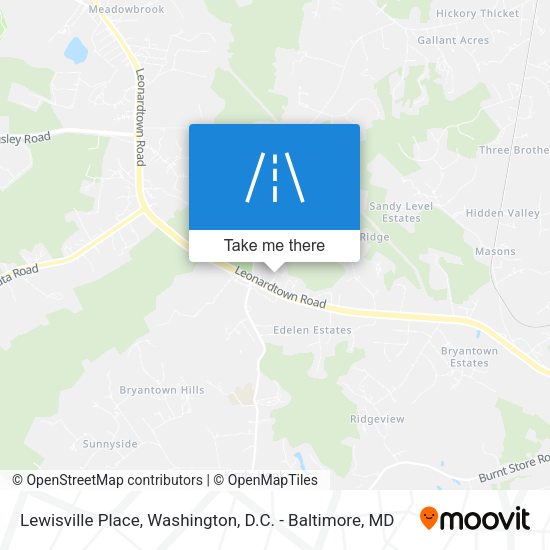 Mapa de Lewisville Place