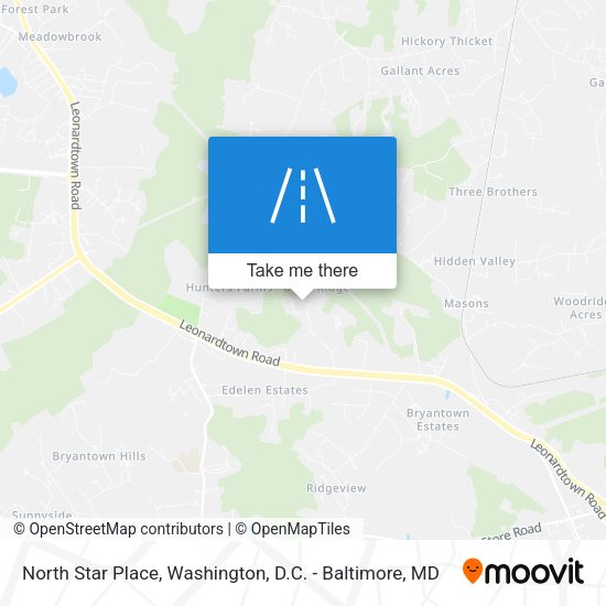 North Star Place map