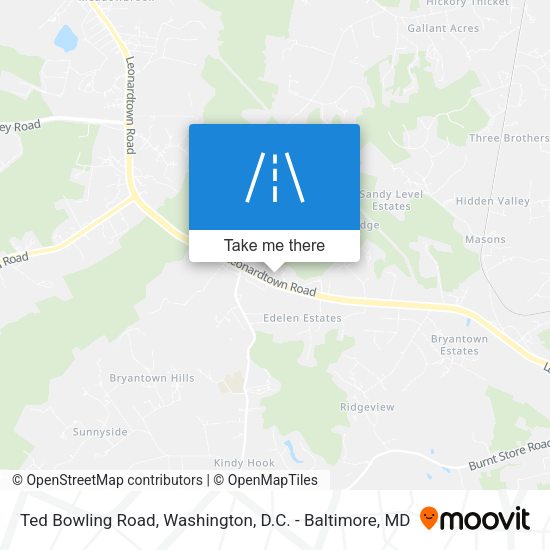 Ted Bowling Road map