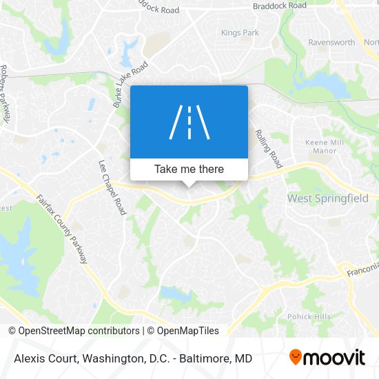 Alexis Court map