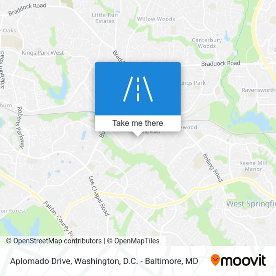 Aplomado Drive map