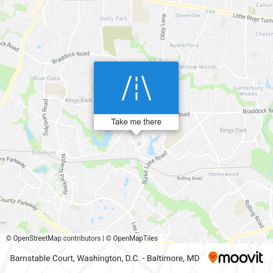 Barnstable Court map