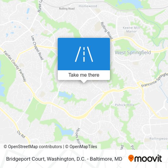 Bridgeport Court map