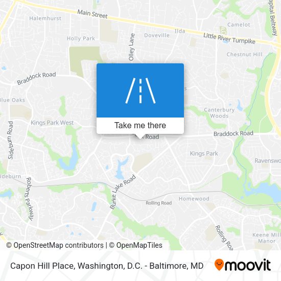 Mapa de Capon Hill Place