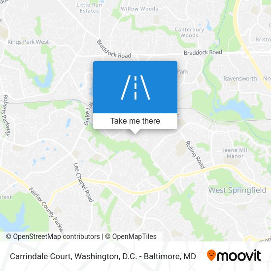 Carrindale Court map