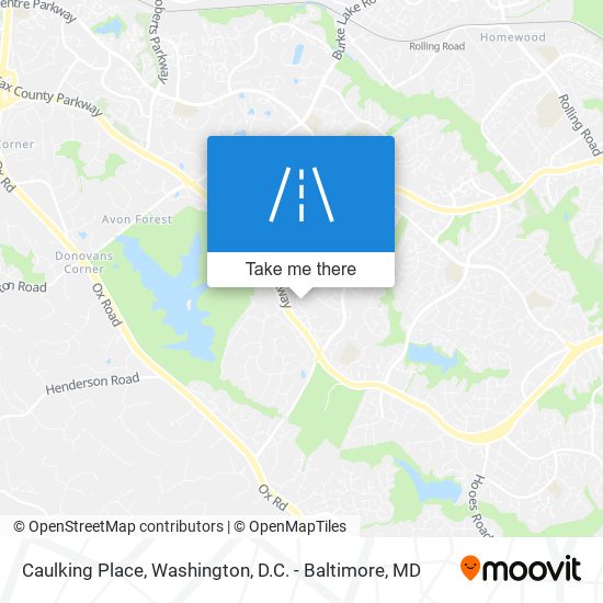 Caulking Place map