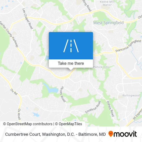 Cumbertree Court map