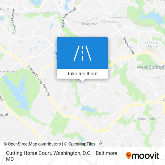 Cutting Horse Court map
