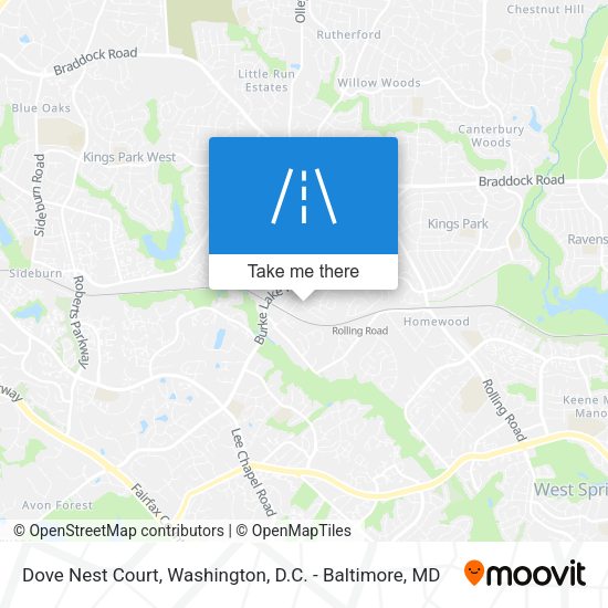 Dove Nest Court map