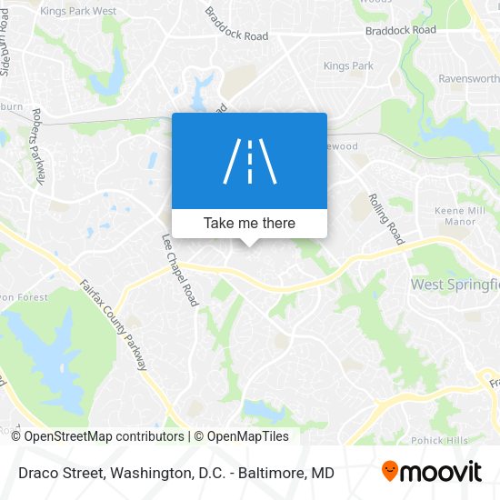 Draco Street map
