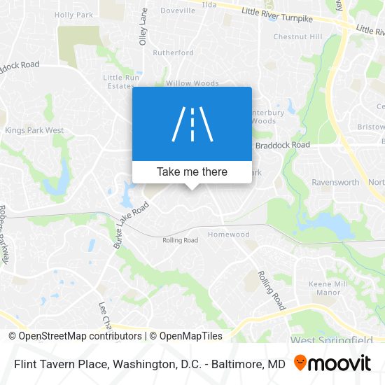 Mapa de Flint Tavern Place