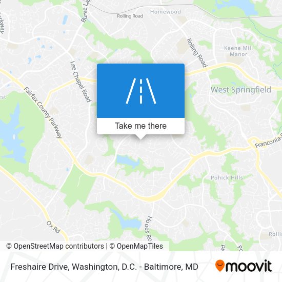 Freshaire Drive map