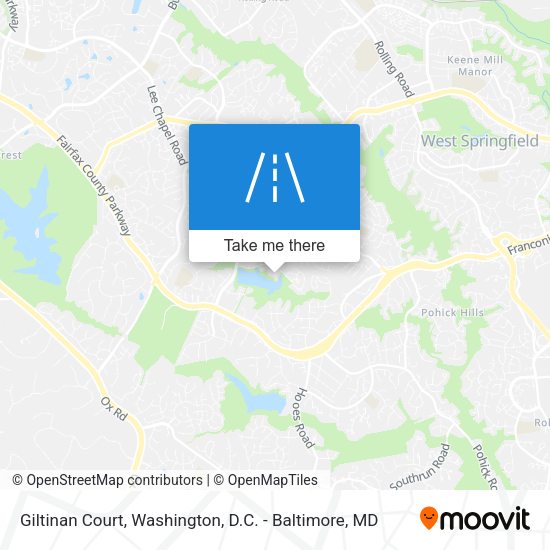 Giltinan Court map
