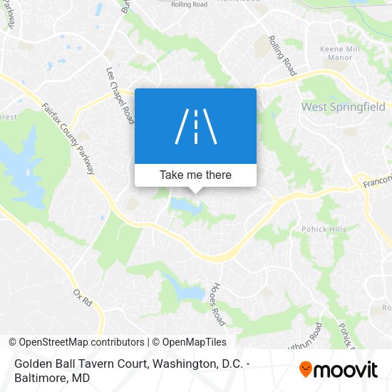 Golden Ball Tavern Court map