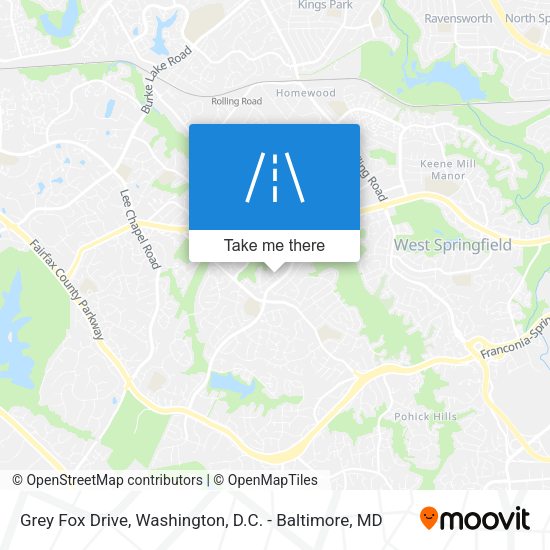 Mapa de Grey Fox Drive
