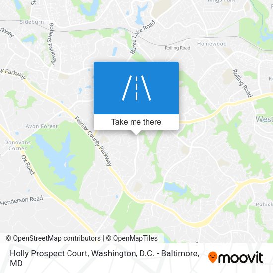 Holly Prospect Court map