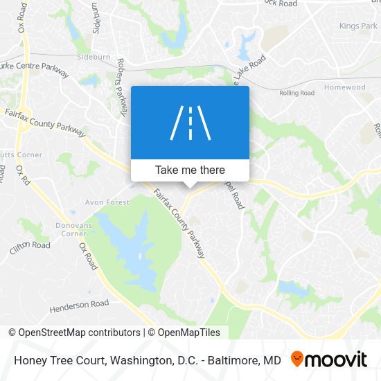 Honey Tree Court map