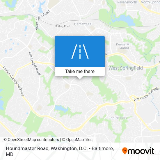 Houndmaster Road map