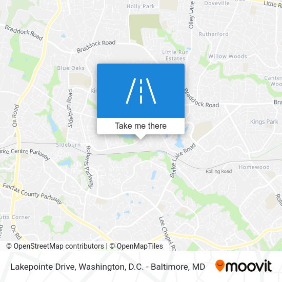 Mapa de Lakepointe Drive