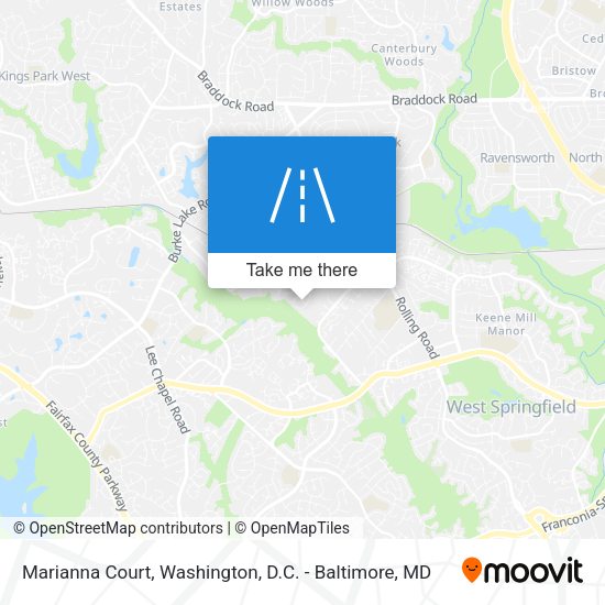 Marianna Court map