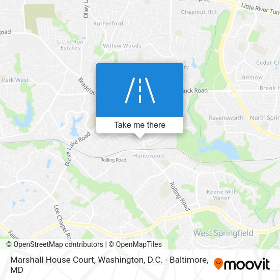 Marshall House Court map