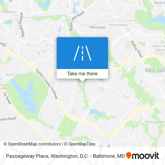 Mapa de Passageway Place