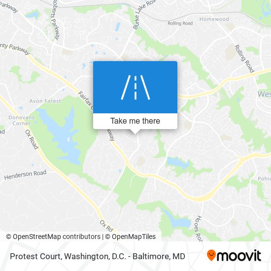 Mapa de Protest Court