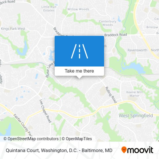 Quintana Court map