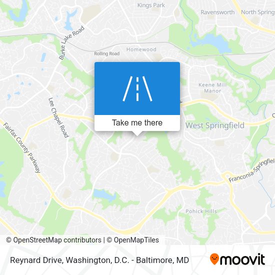 Reynard Drive map