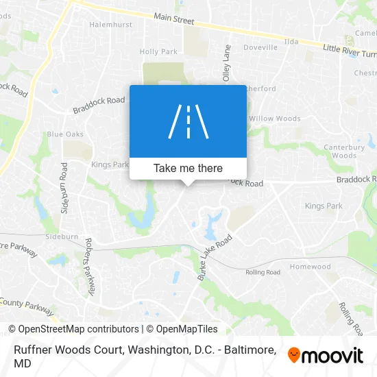 Ruffner Woods Court map