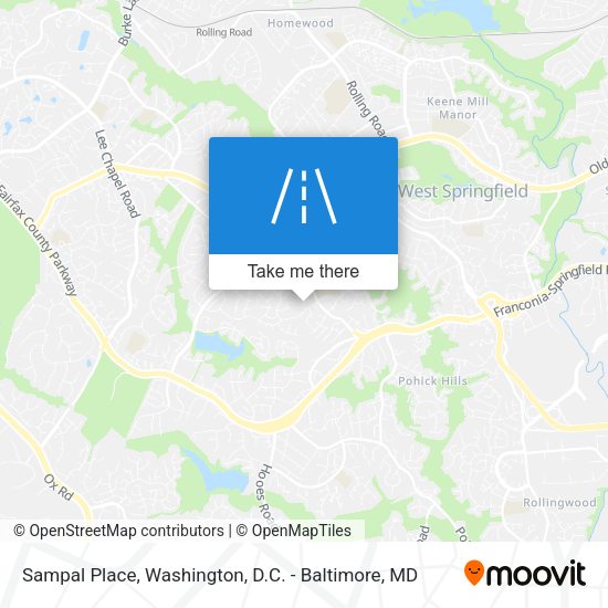Sampal Place map