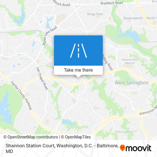 Mapa de Shannon Station Court