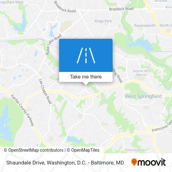 Shaundale Drive map