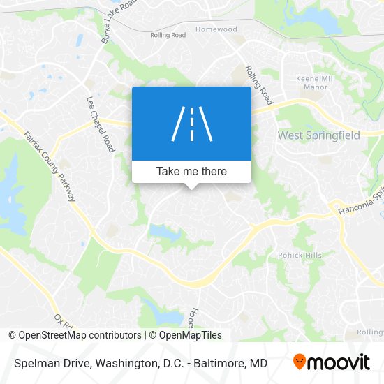 Spelman Drive map