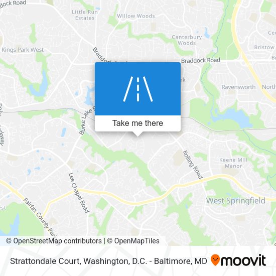 Strattondale Court map