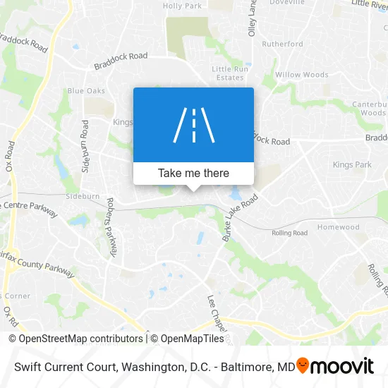 Swift Current Court map