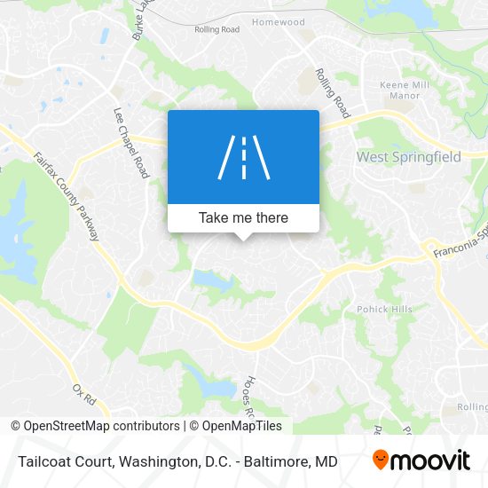 Tailcoat Court map