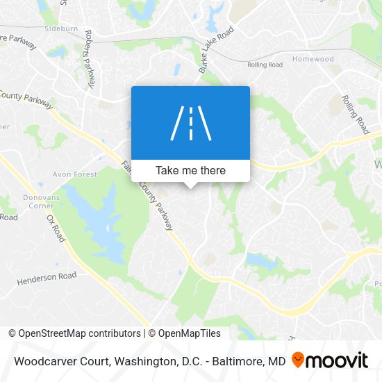 Woodcarver Court map