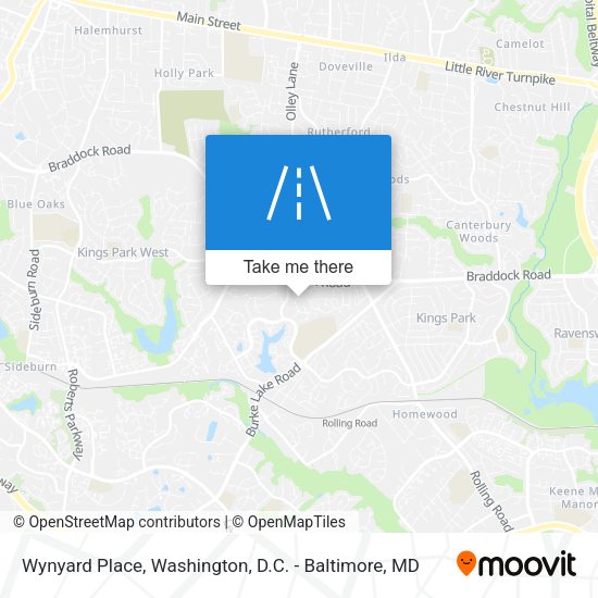 Wynyard Place map