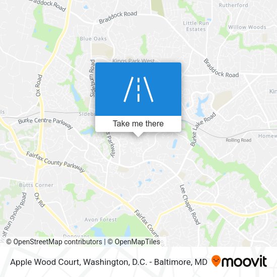 Apple Wood Court map