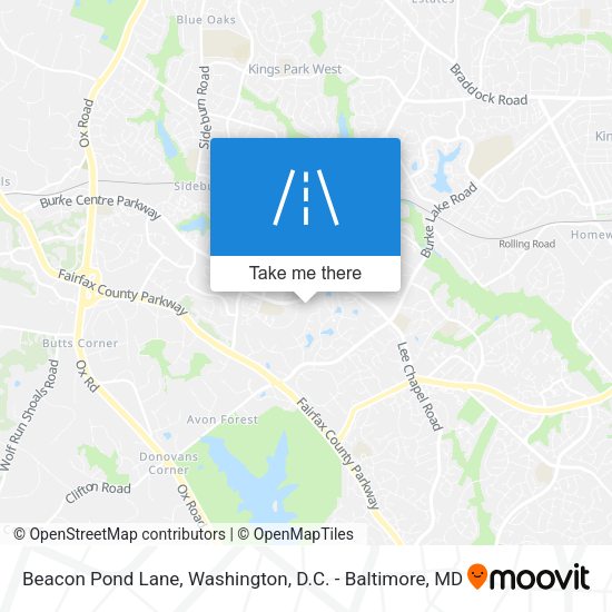 Mapa de Beacon Pond Lane