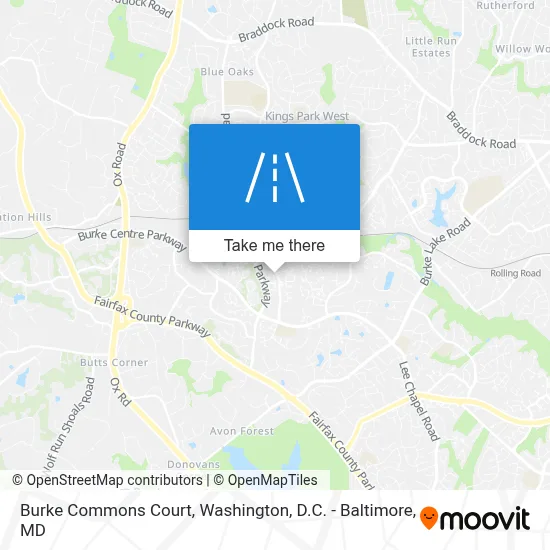 Burke Commons Court map